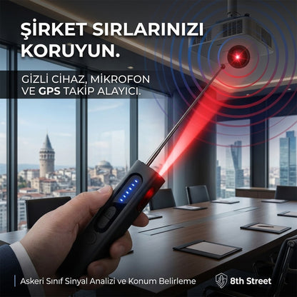 Gizli Kamera, Dinleme Cihaz Ve GPS Takip Tespit Dedektörü