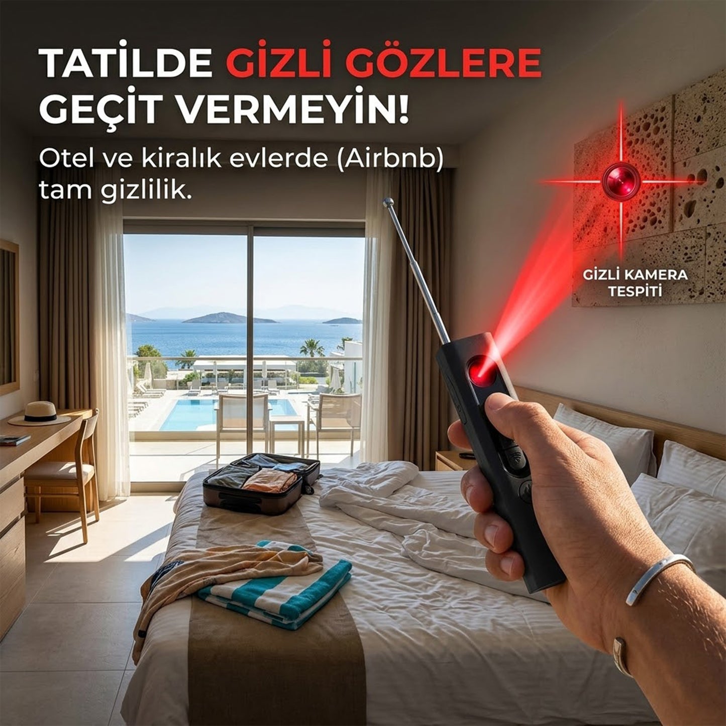 Gizli Kamera, Dinleme Cihaz Ve GPS Takip Tespit Dedektörü